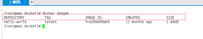 Local Docker images