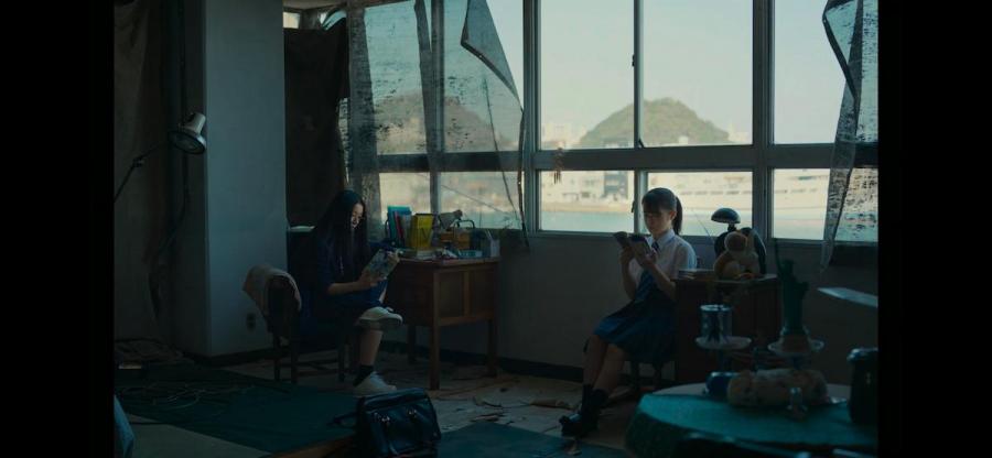 A quiet scene from *Call Me Chihiro*