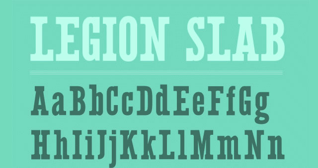 Legion Slab sample
